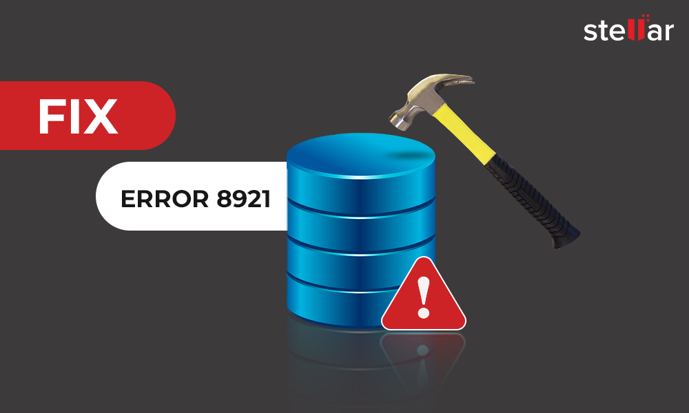 How To Fix Sql Database Error 8921 4505